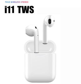 I11 V5.0のステレオ音響TWS Bluetoothのイヤホーン、Twsの防水携帯用無線電信Earbuds