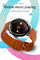 Smartwatchのケイ酸ゲル バンドBLE 5.0を呼ぶIP67防水Bluetooth