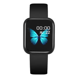 Ip67 Bluetoothの適性の追跡者のスマートな腕時計の完全なタッチ画面はスマートな時計用バンドをからかいます