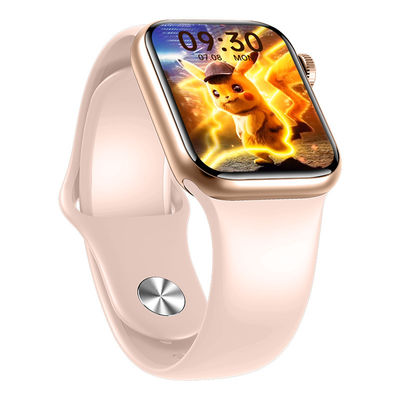 Qianrun 1.77のインチHDの無線充電器のケイ酸ゲルIP68の防水スマートな腕時計