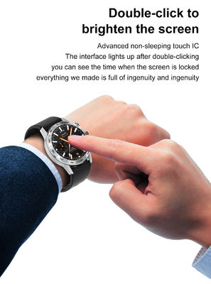 1.39inch ECG IP68防水BTの呼出し280mAh DTのスマートな腕時計の心拍数のモニター