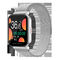 MT28 1.54インチHDのAndroのための体温の天候の心拍数のスポーツSmartwatchのスマートな腕時計の人の実時間監視