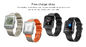 CV16二重スクリーンのスマートな腕時計の人はIP67人間の特徴をもつIOSの電話のための防水活動の適性の追跡者Smartwatchの時間を記録する